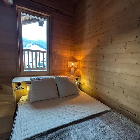 公寓 Alpin Chaleureux, 4 Chambres, 10 Pers, Parking, Terrasse, Areches-beaufort - Fr-1-342-330