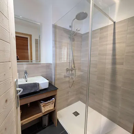 Alpin Chaleureux, 4 Chambres, 10 Pers, Parking, Terrasse, Areches-beaufort - Fr-1-342-330 公寓 *